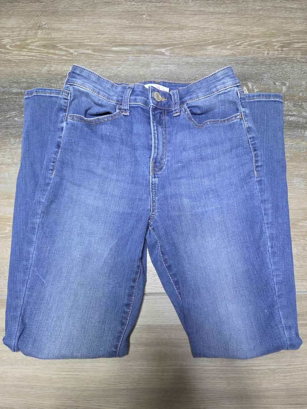 SO Ultimate Jegging High Rise Skinny Jeans Womens 7/28W Blue